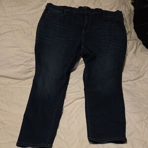 Simply Vera Vera Wang Dark Blue Skinny Jeans